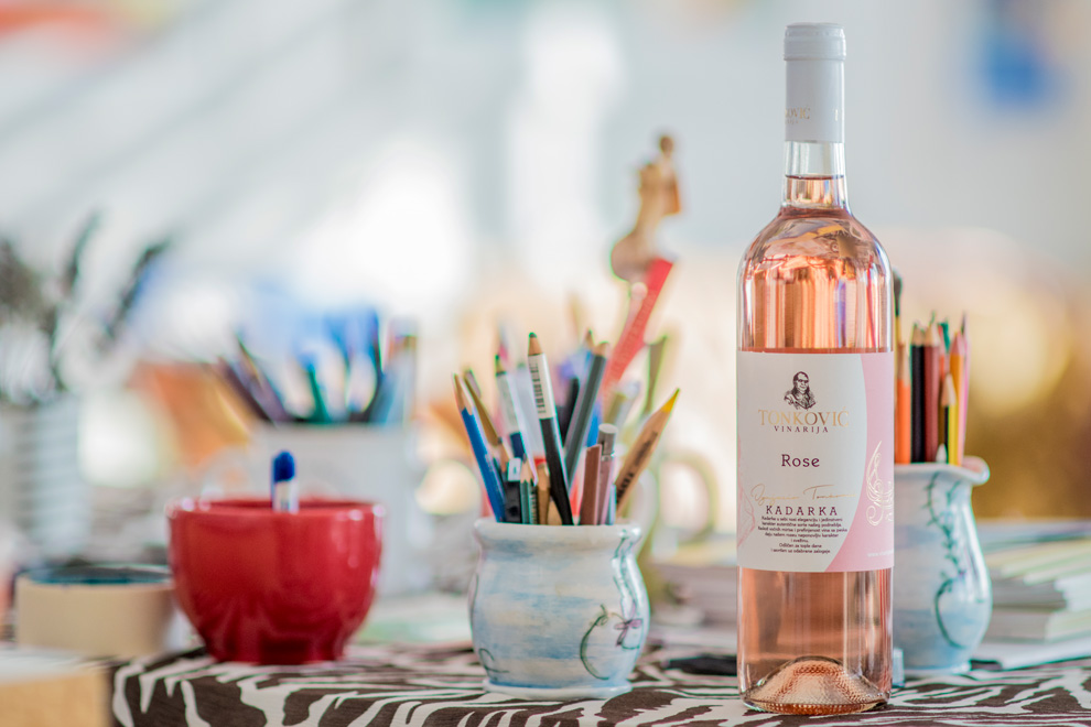 vinarija tonkovic rose vino kadarka