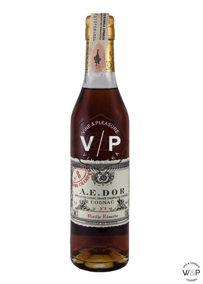 Cognac A.E. Dor Vieille Reserve No.8 0.35L 