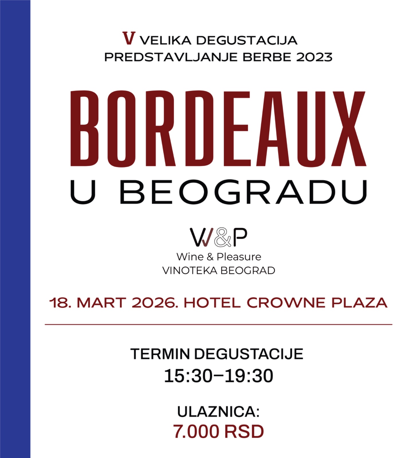 Ulaznica Standard 15:30-19:30 