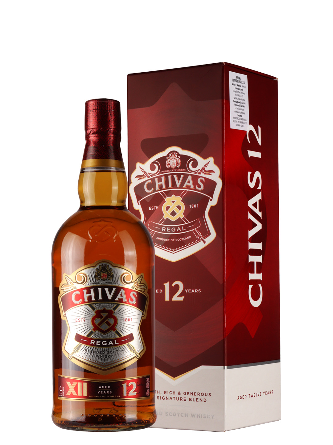 Whisky Chivas Regal 12 YO 0.7L