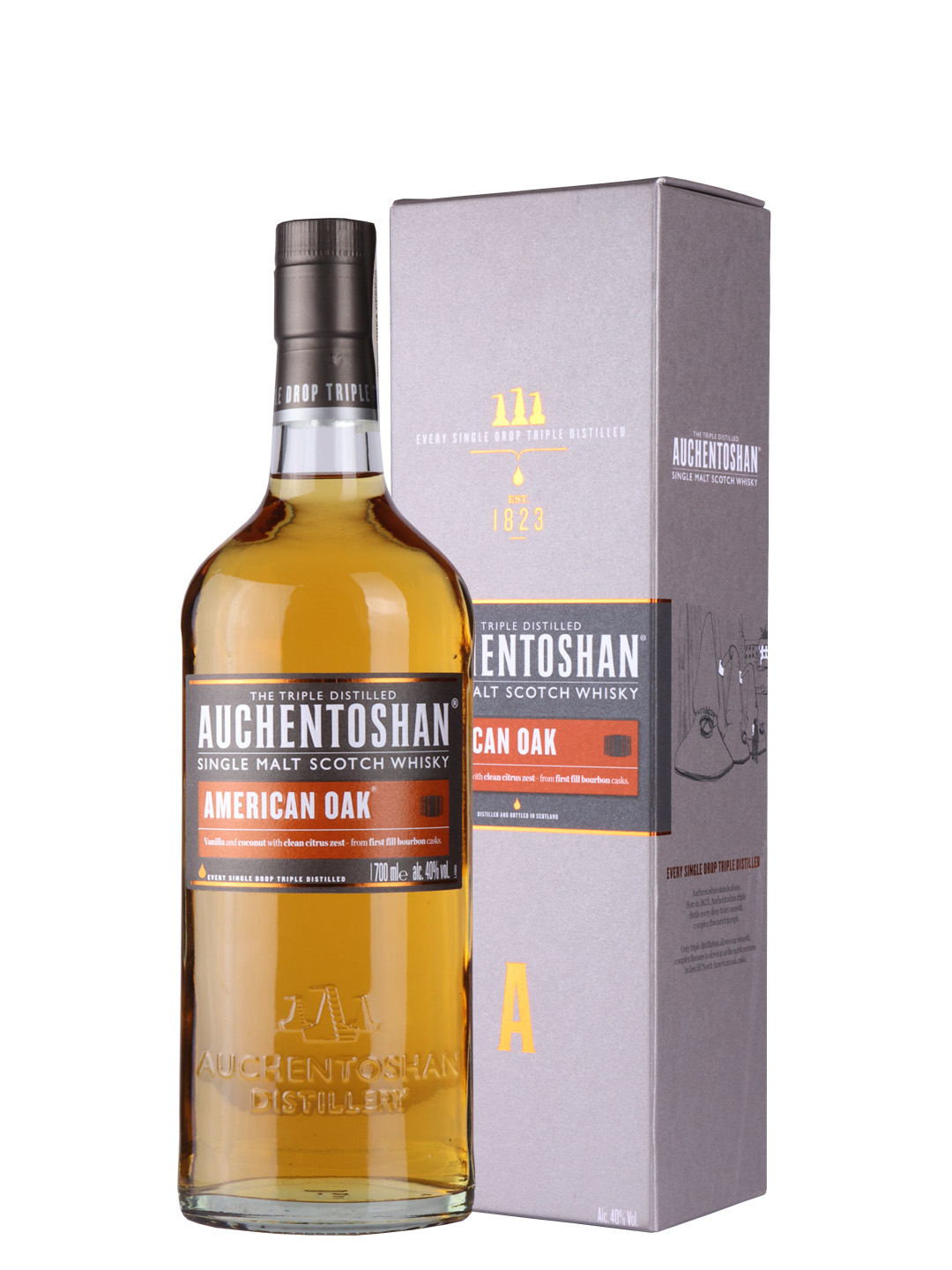 Whisky Auchentoshan American Oak 0.7L