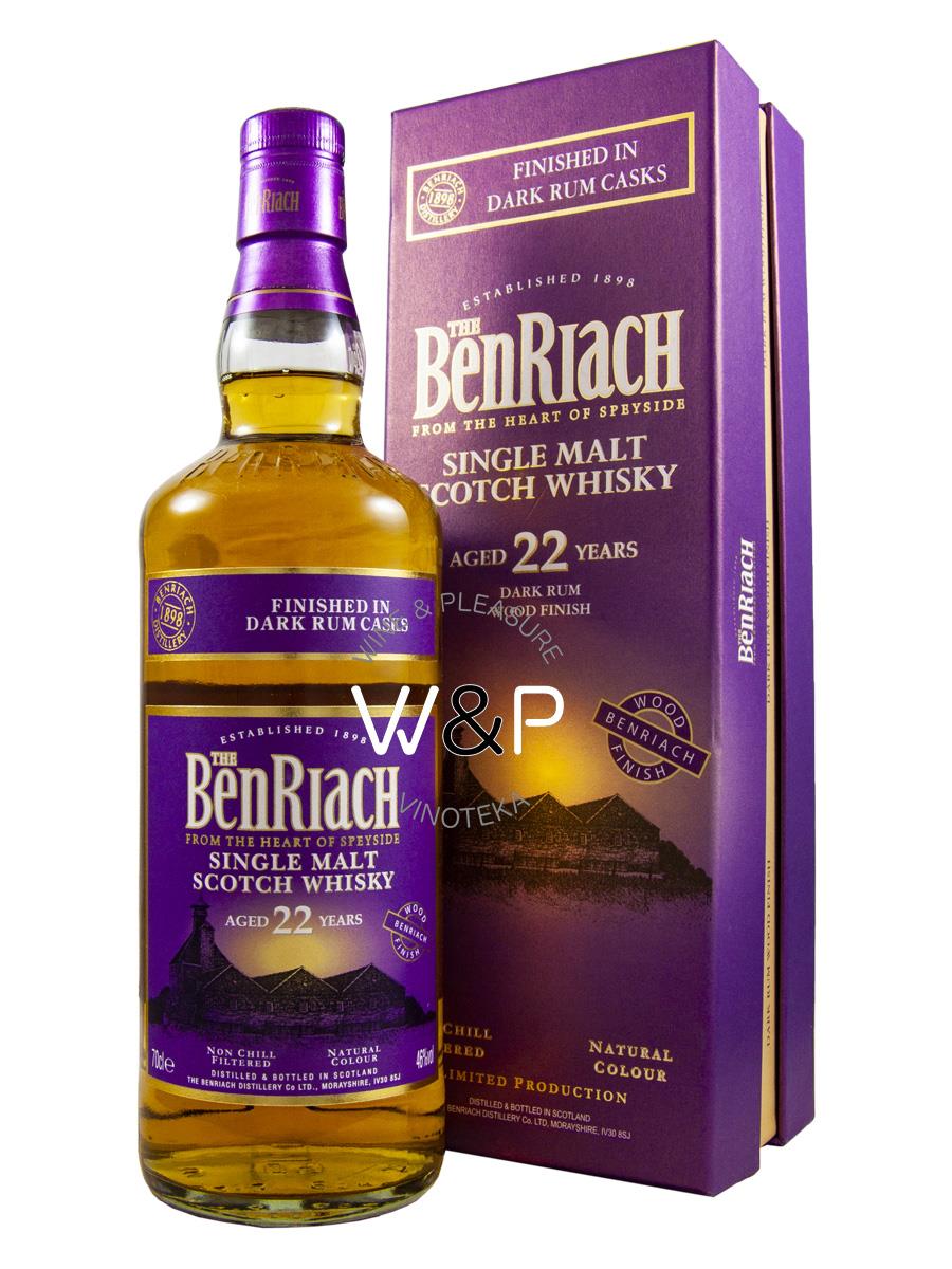 Whisky BenRiach 22 YO 0.7L