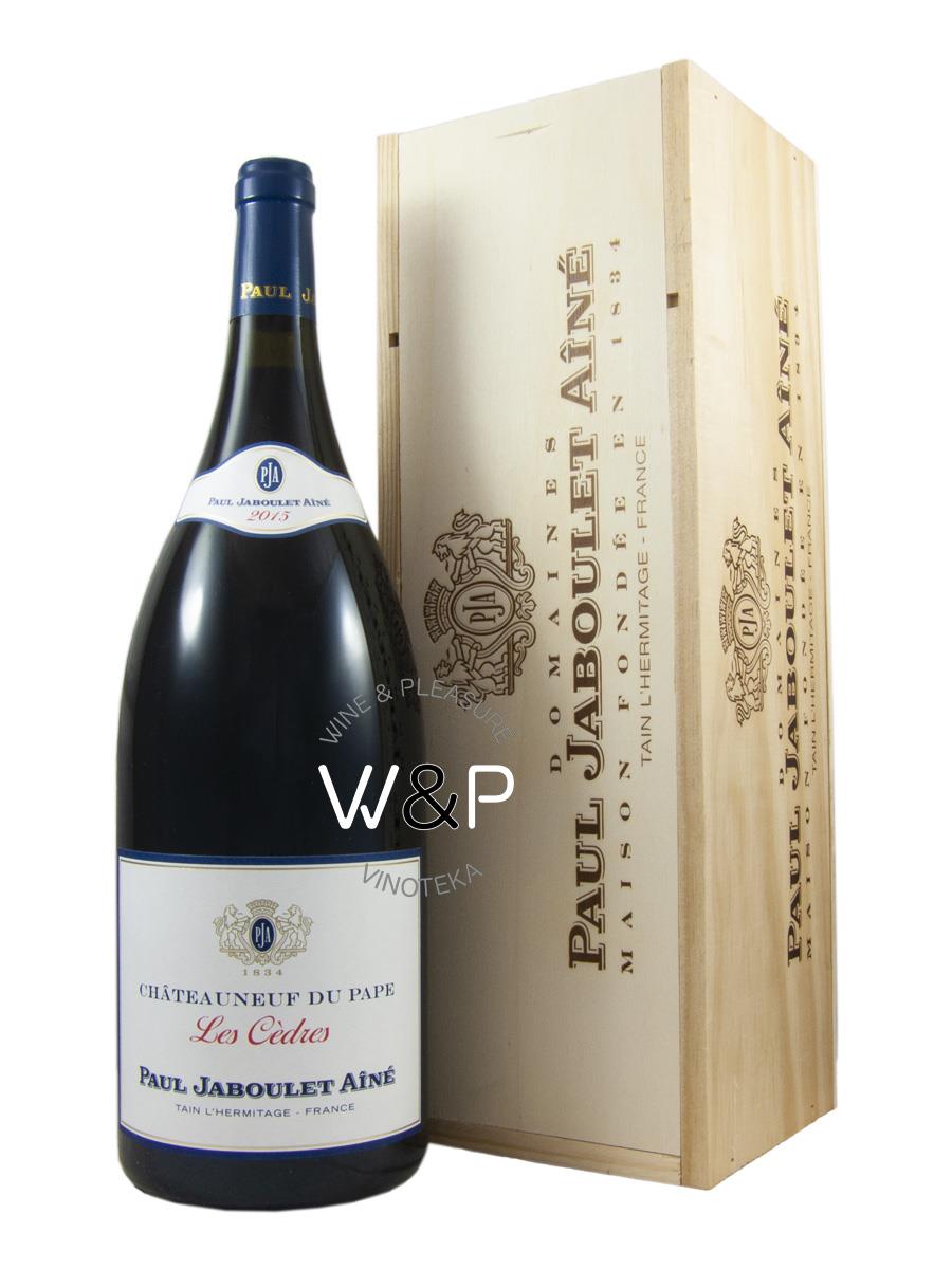 Paul Jaboulet Chateauneuf du Pape Les Cedres Rouge 1.5L Vinoteka Beograd
