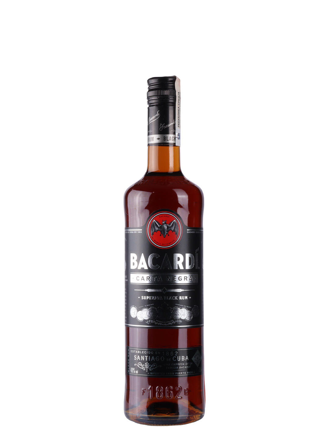 Rum Bacardi Carta Negra