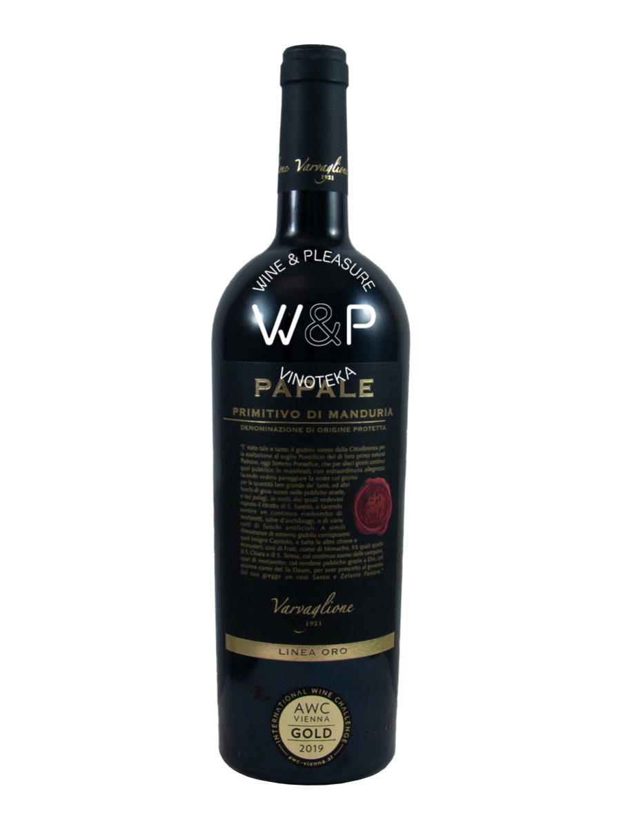 Varvaglione Papale Linea Oro Primitivo Di Manduria 