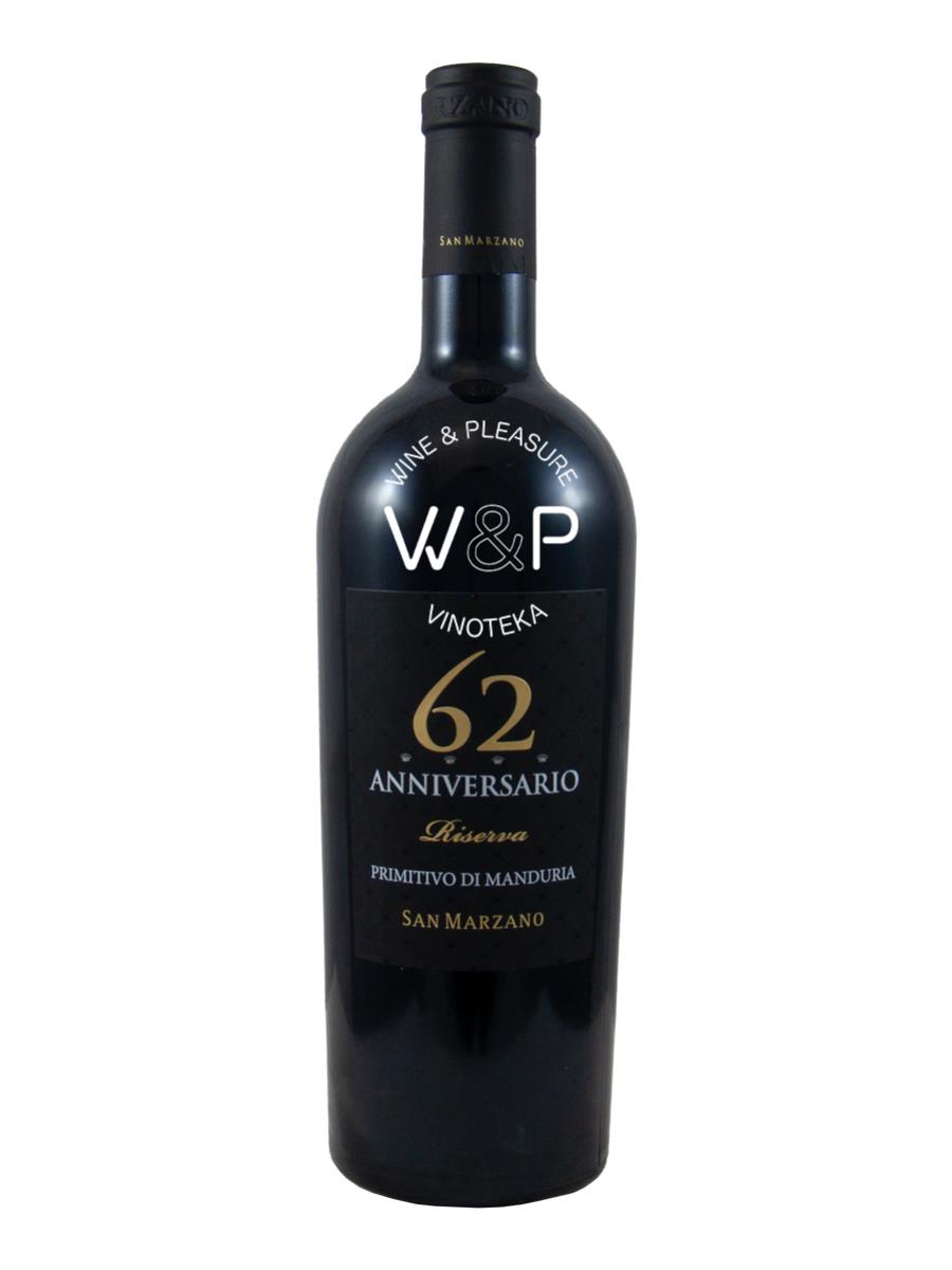 San Marzano 62 Primitivo Anniversario Riserva