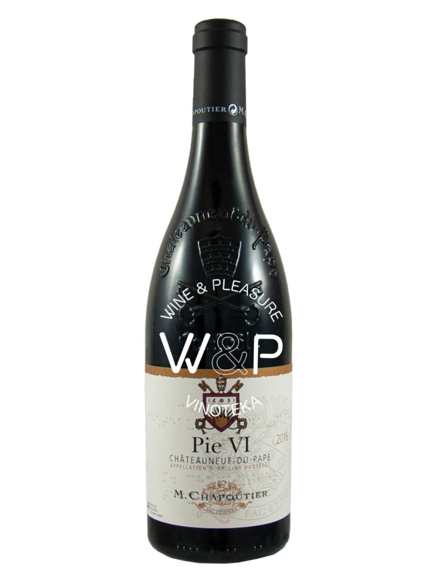 M. Chapoutier Chateauneuf du Pape Pie Vi