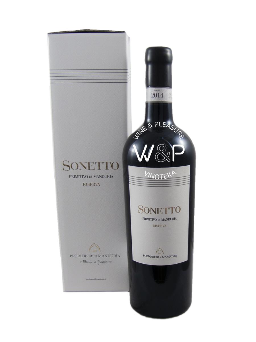 Primitivo Di Manduria Sonetto Riserva