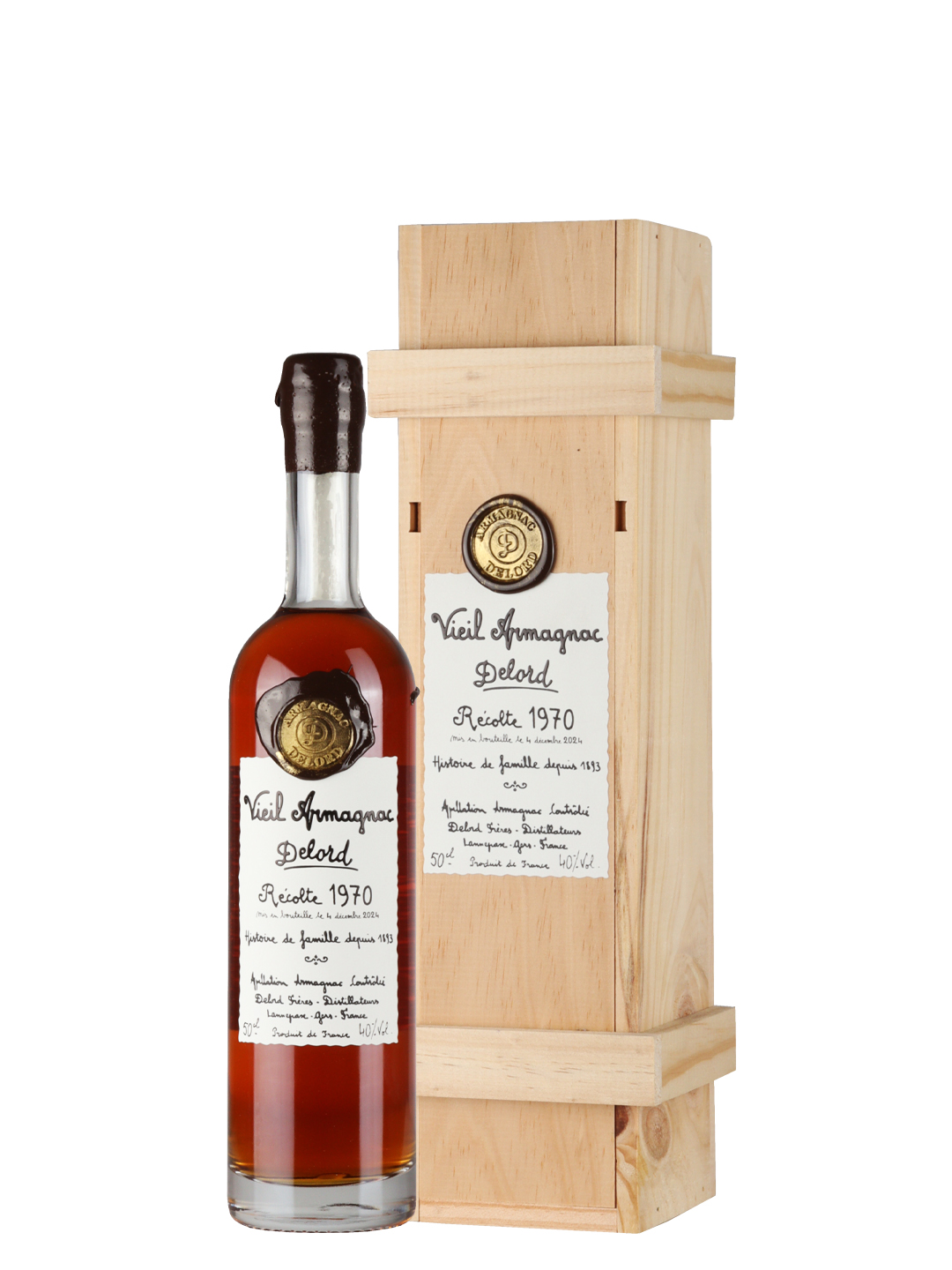 Delord Armagnac Recolte 1970 Gift 