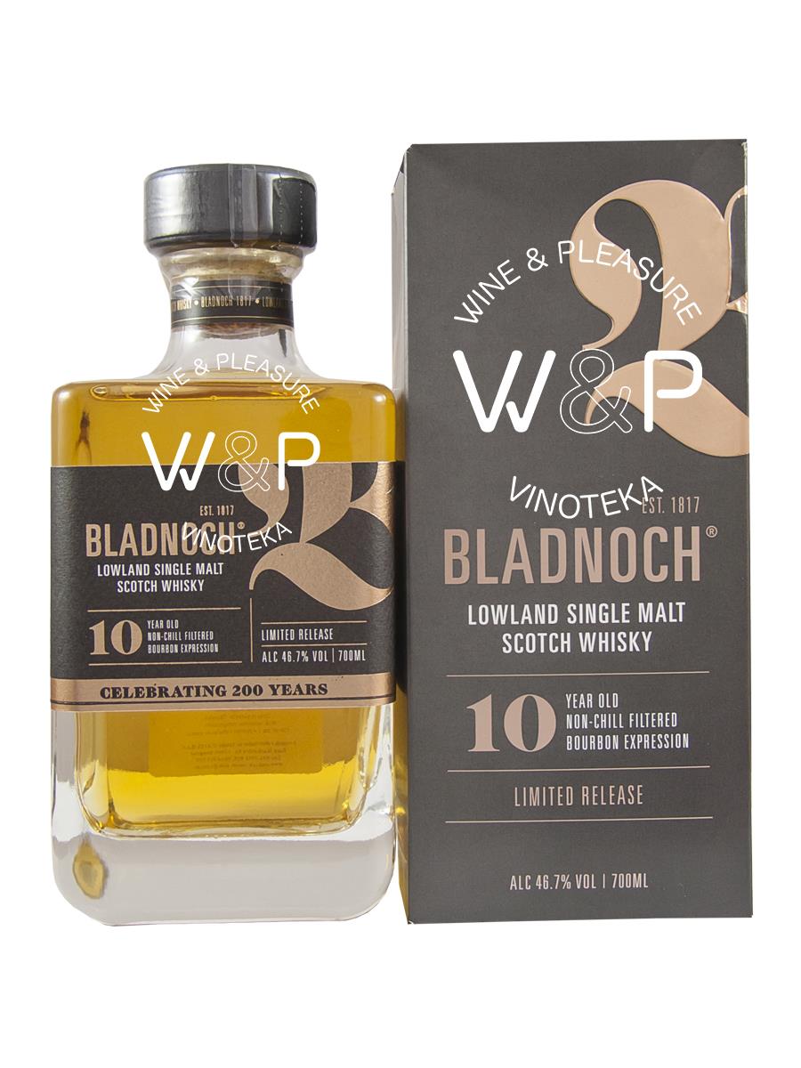 Whisky Bladnoch 10 YO Lowland 0,7l