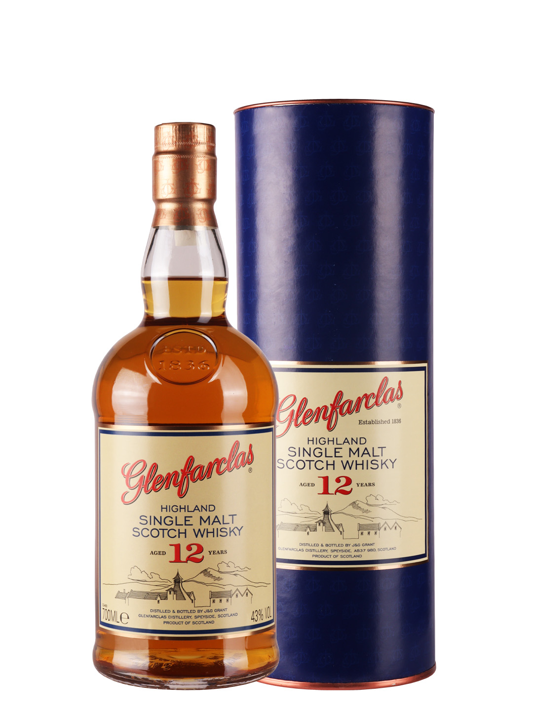 Whisky Glenfarclas 12 YO 1l