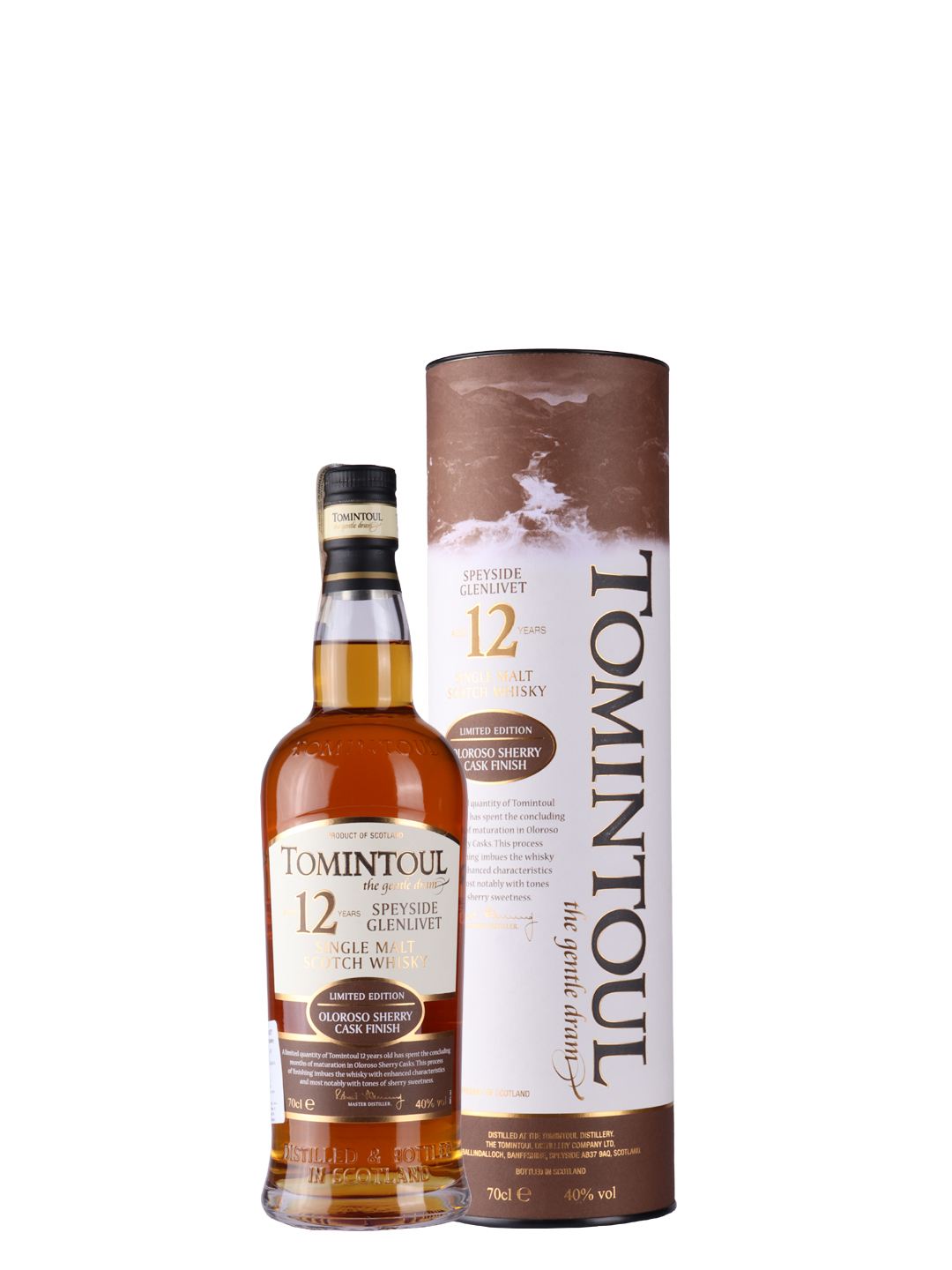 Whisky Tomintoul 12 YO 0,7l