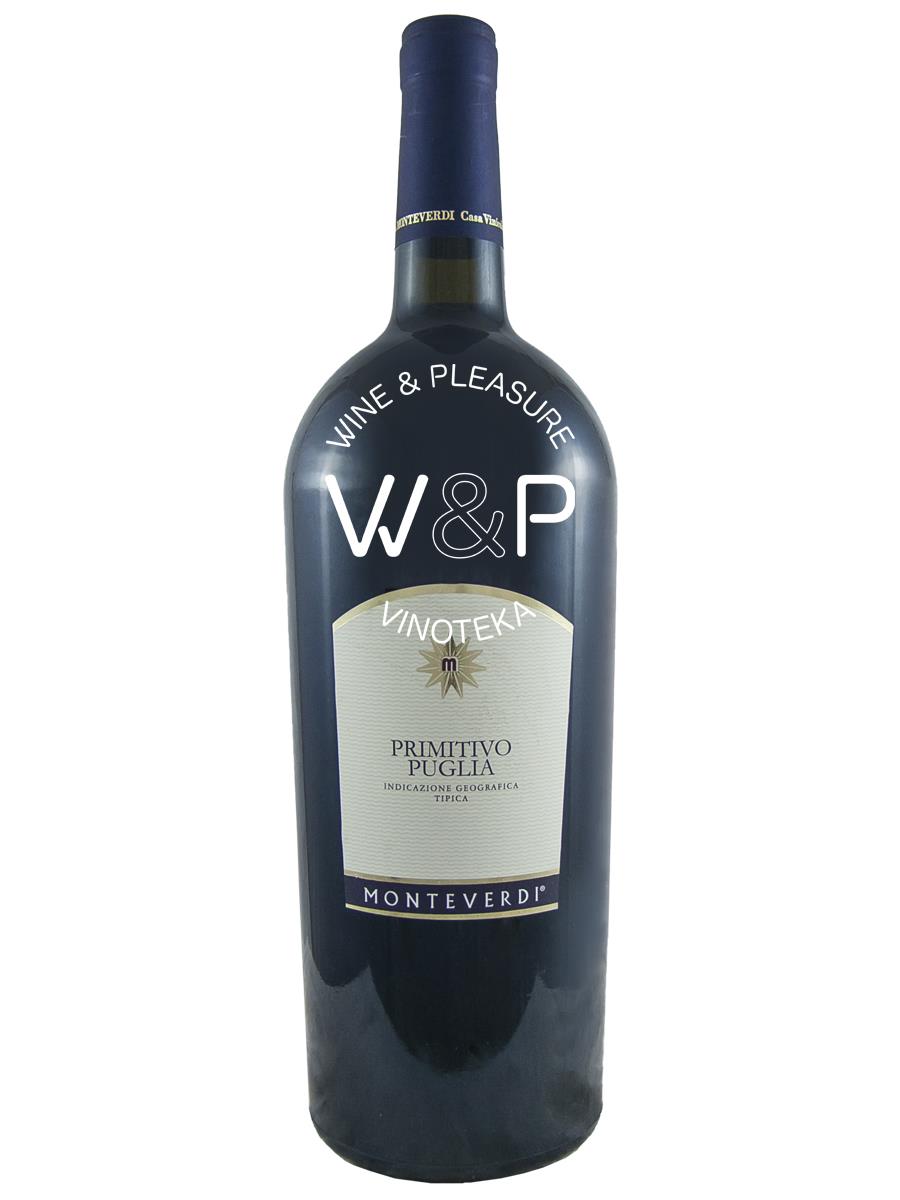 Monteverdi Primitivo Rosso Puglia 1.5L 