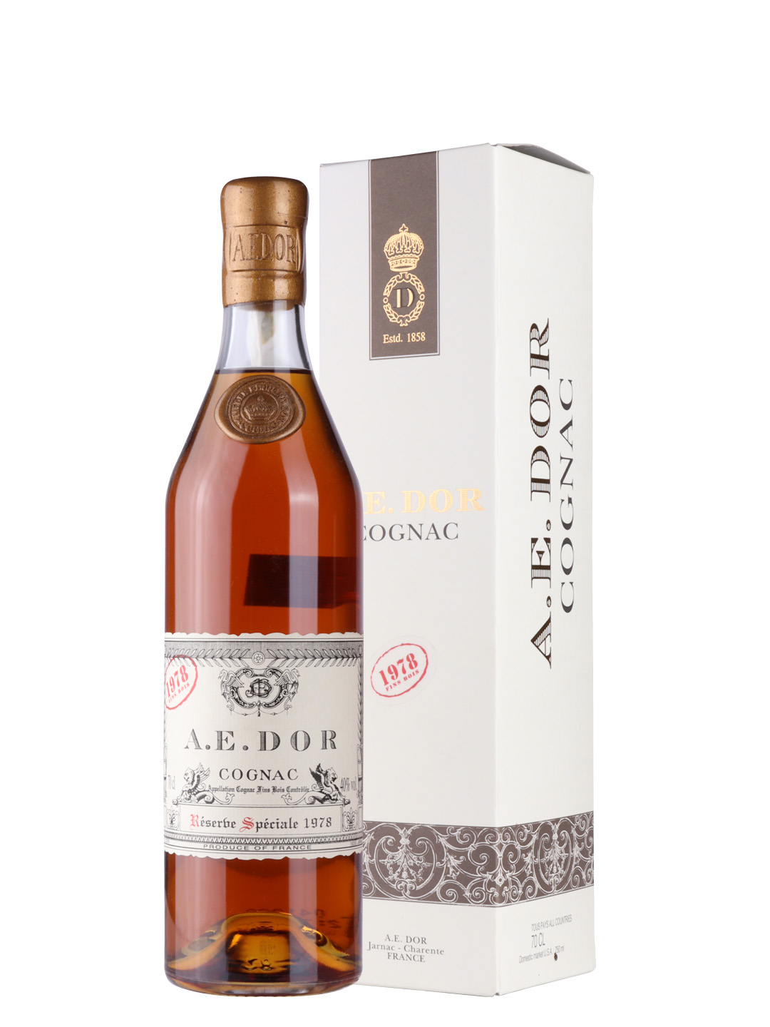 Cognac A.E. Dor 1978 Vintage 0.7L