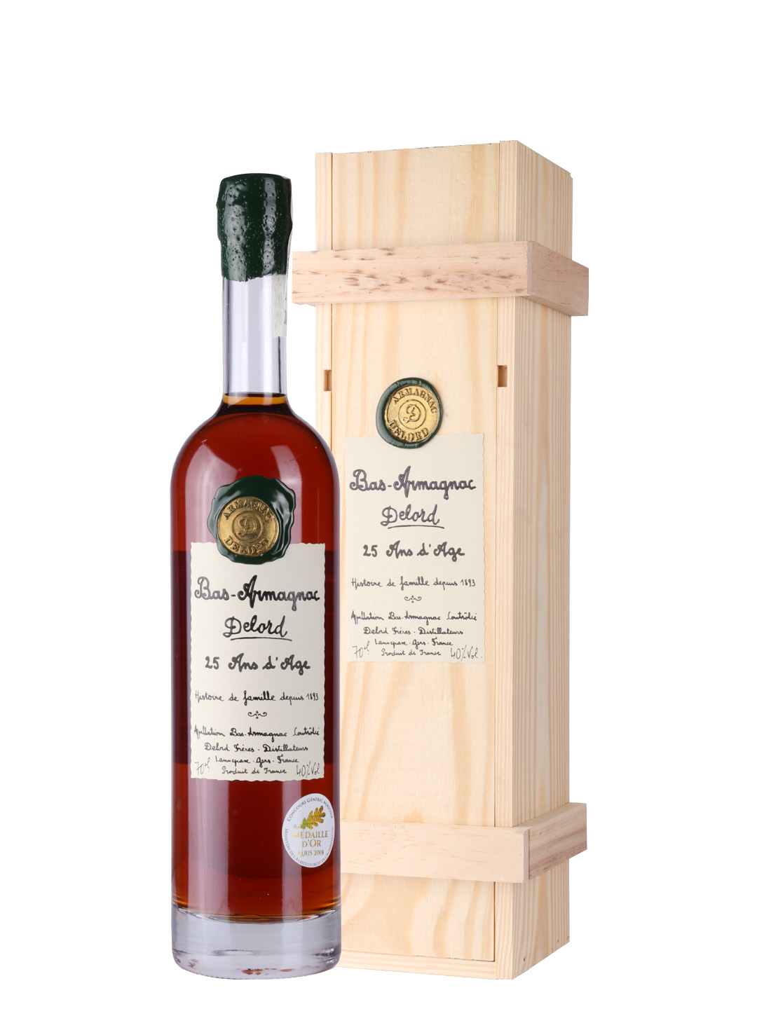 Delord Bas Armagnac 25 Ans