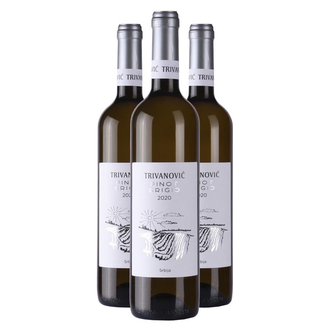AKCIJA 2+1 Trivanović Pinot Grigio