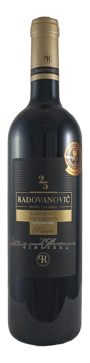 Radovanović 25 Cabernet Sauvignon Reserve 