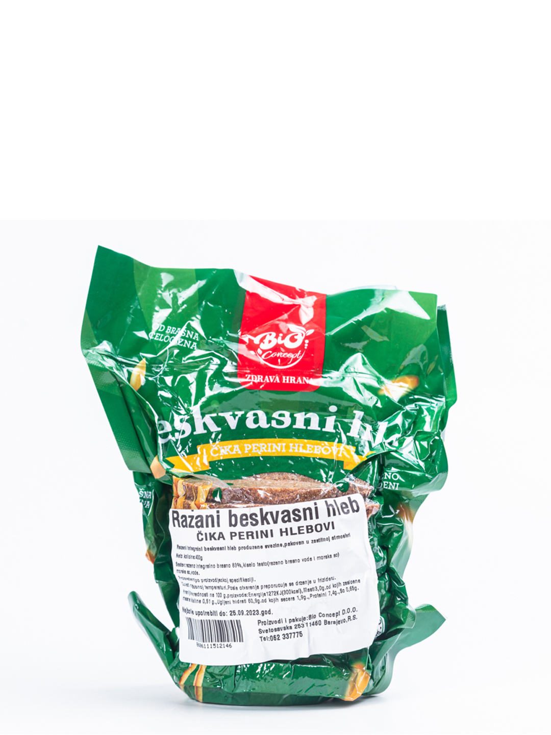 Hleb Ražani Beskvasni 400g
