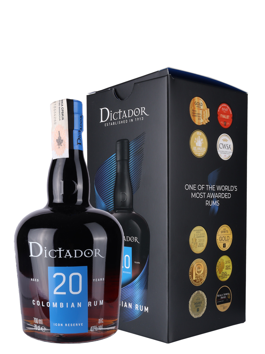 Rum Dictador 20yo 0,7l