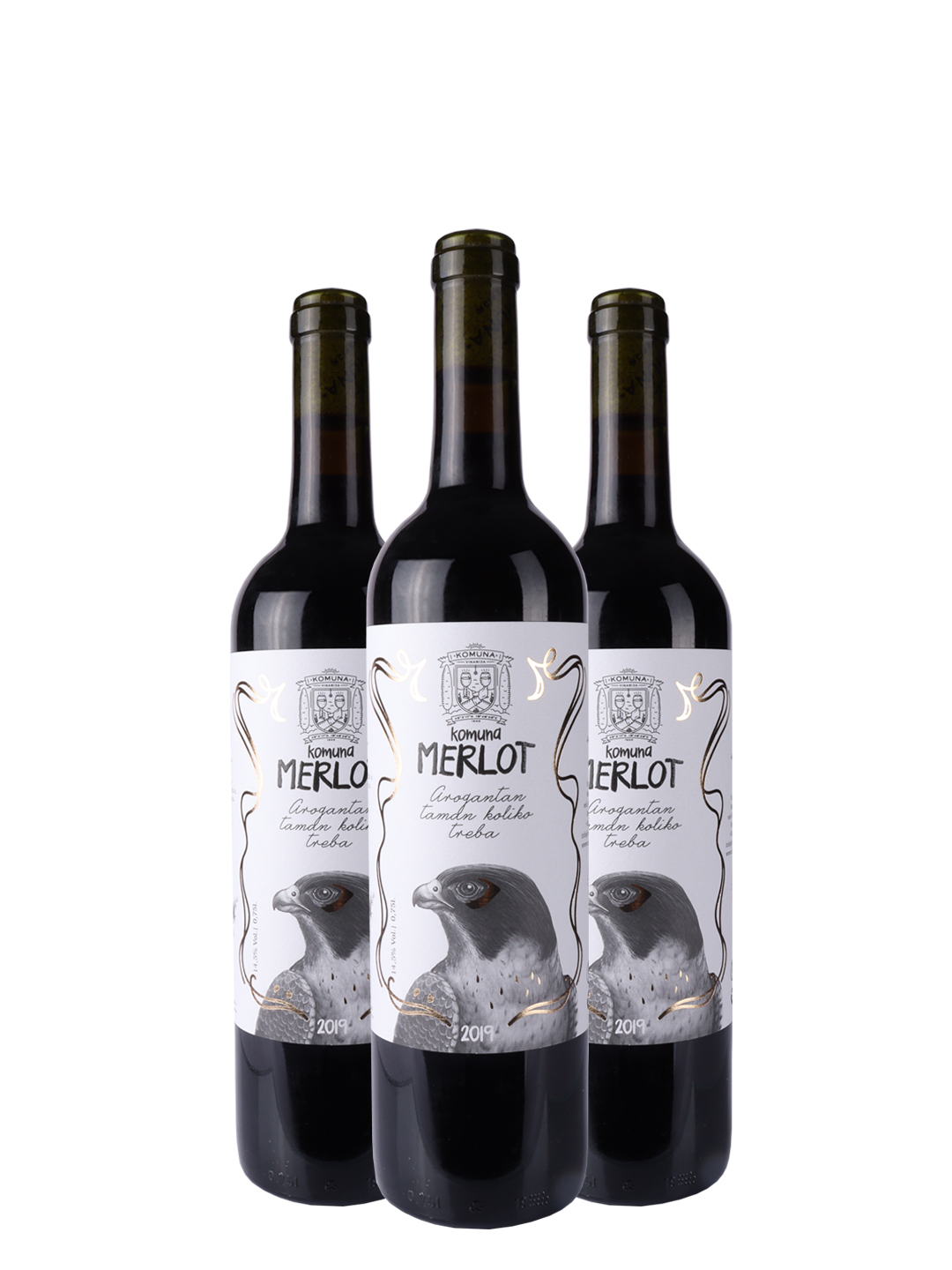 AKCIJA 2+1 Komuna Merlot 