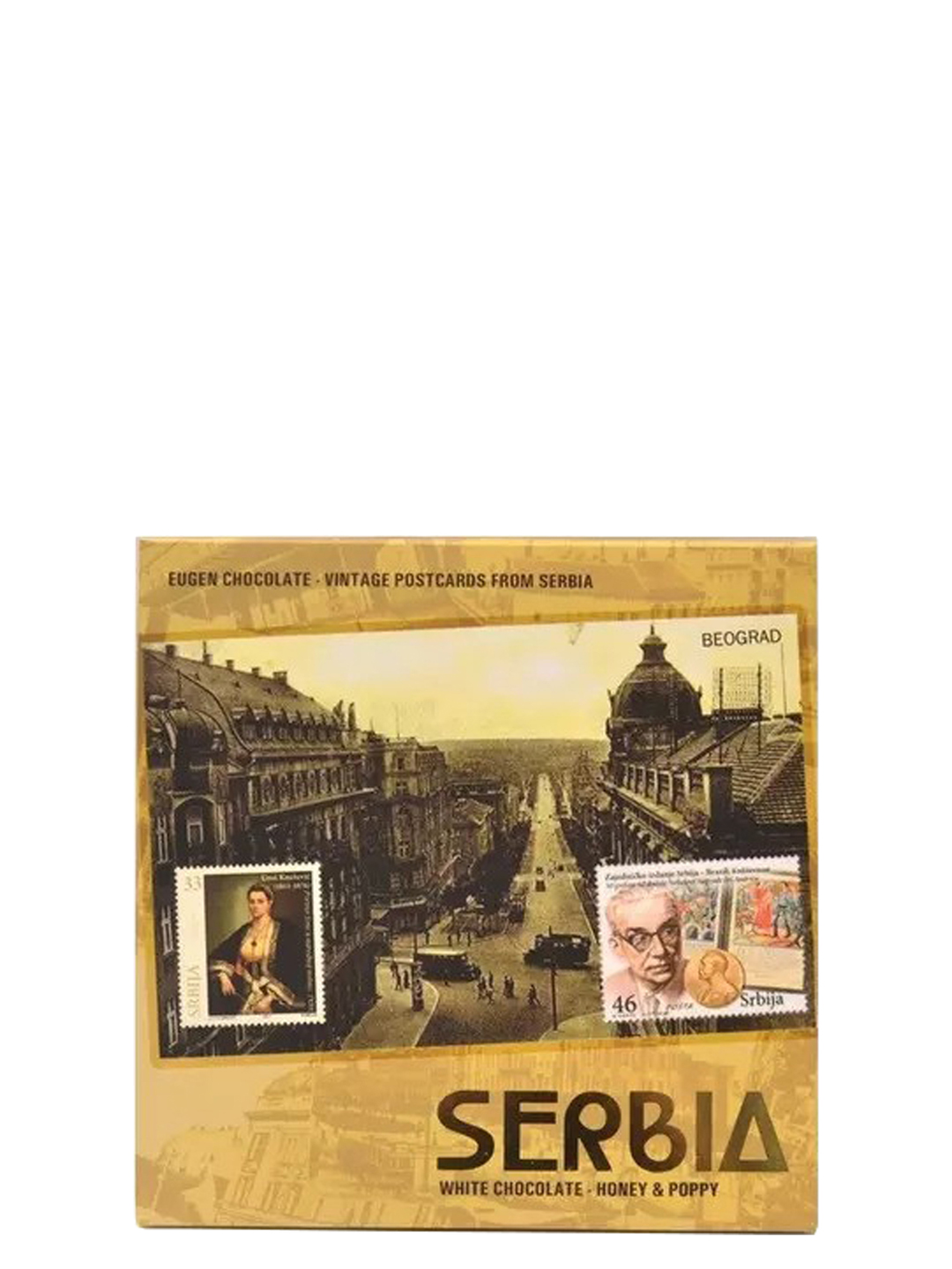 Eugen Vintage Postcards From Serbia 90g-Bela