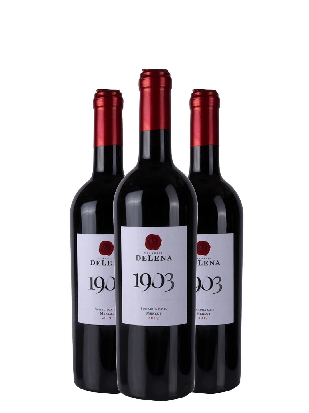 AKCIJA 2+1 Delena Merlot 1903