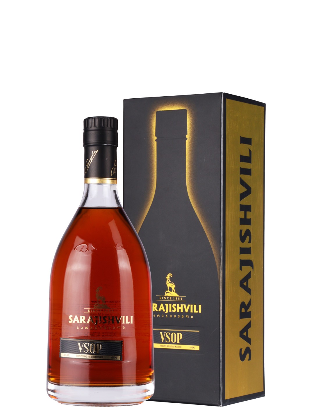Brandy Sarajishvili VSOP Box 0,5l