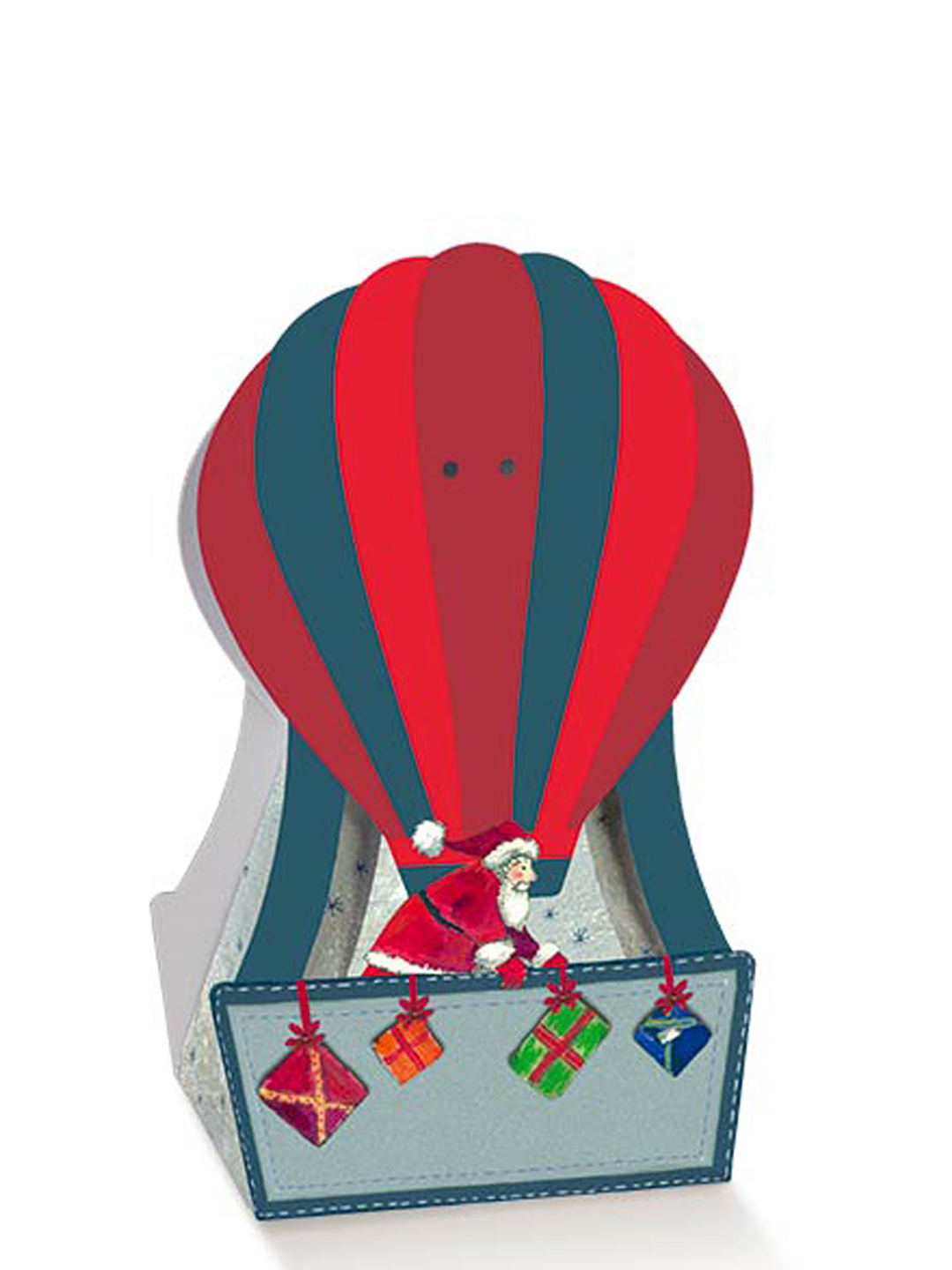 Kutija Deda Mraz U Balonu - 37772