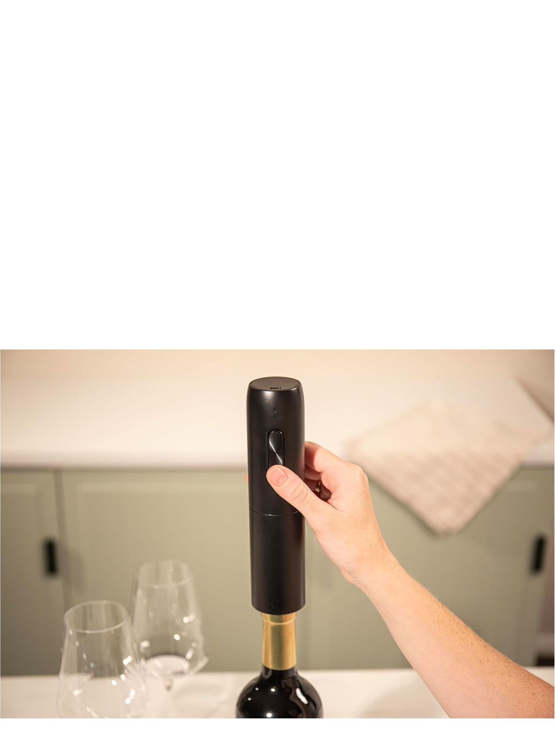 Vacuvin Električni Otvarač za Vino 91004606
