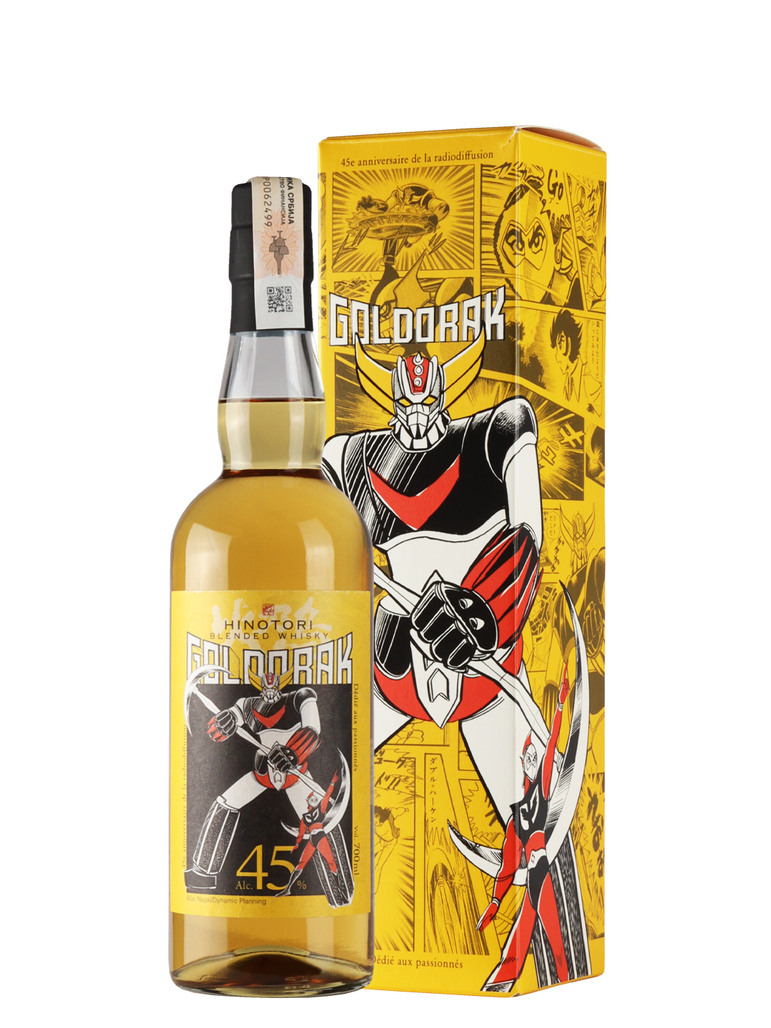 Hinotori Goldorak Žuta Edicija 0,7L 