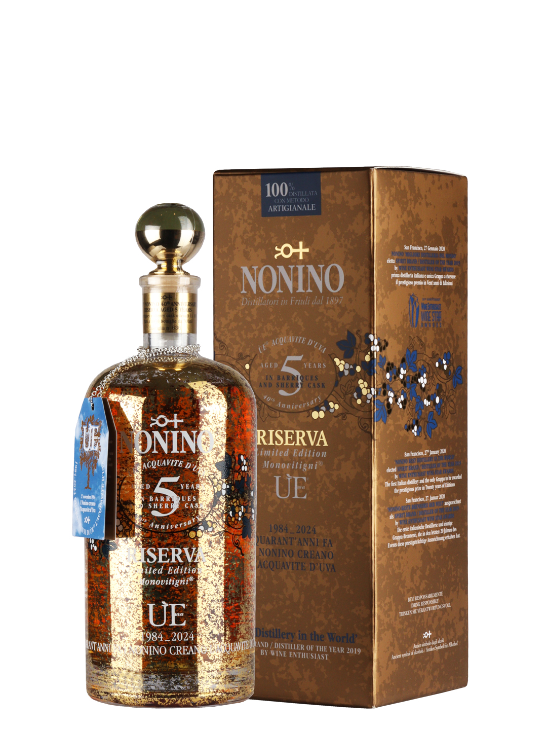 Nonino Riserva 5yo UE Aquavita 
