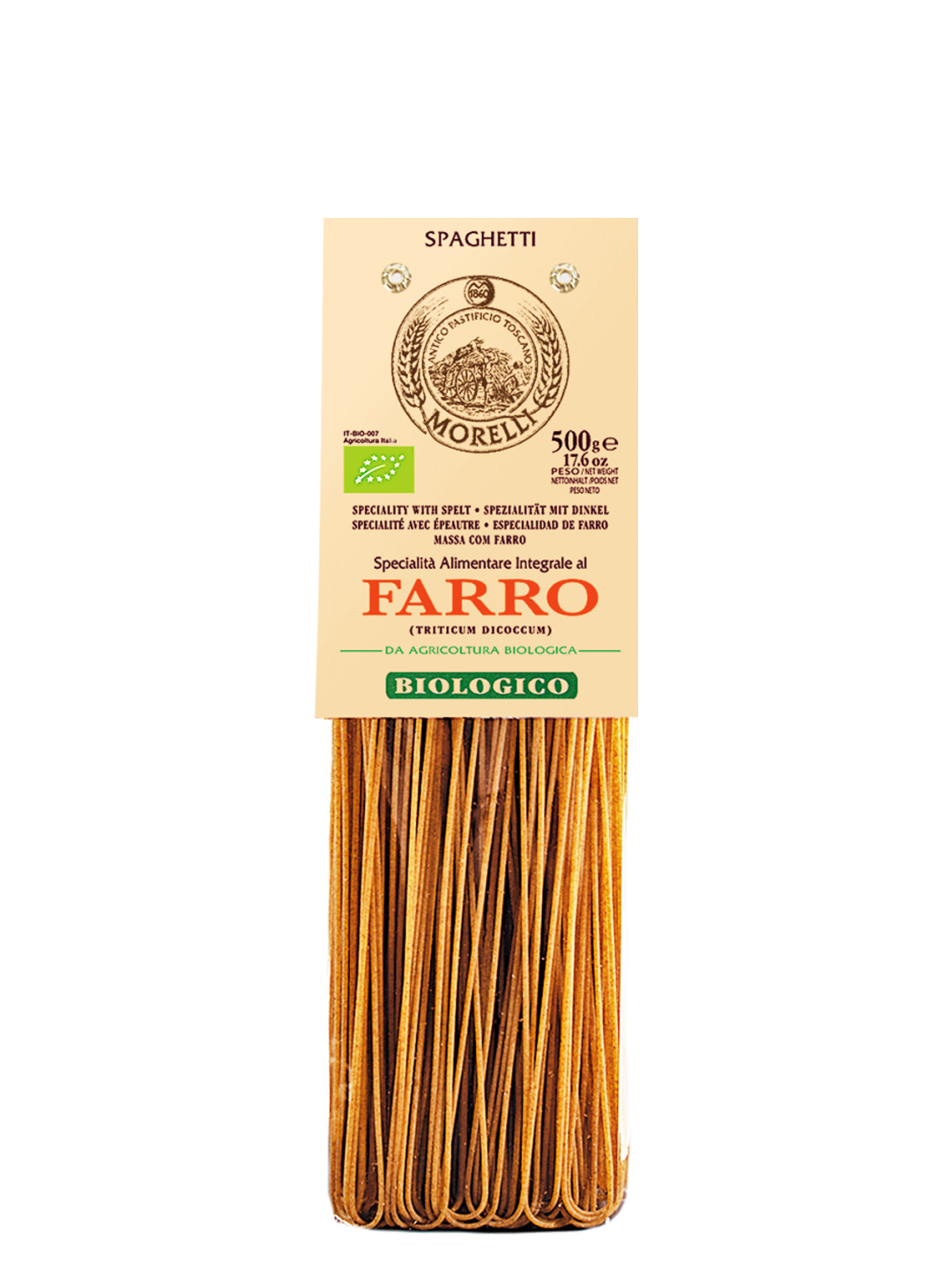 Testenina Morelli Spelta Organic