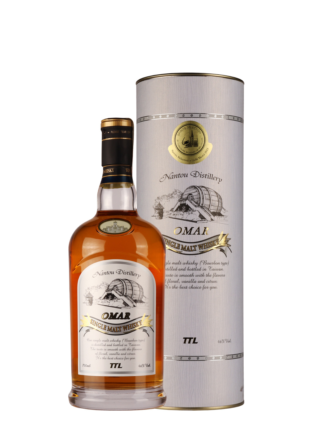 Bourbon Omar Malt 0.7L 