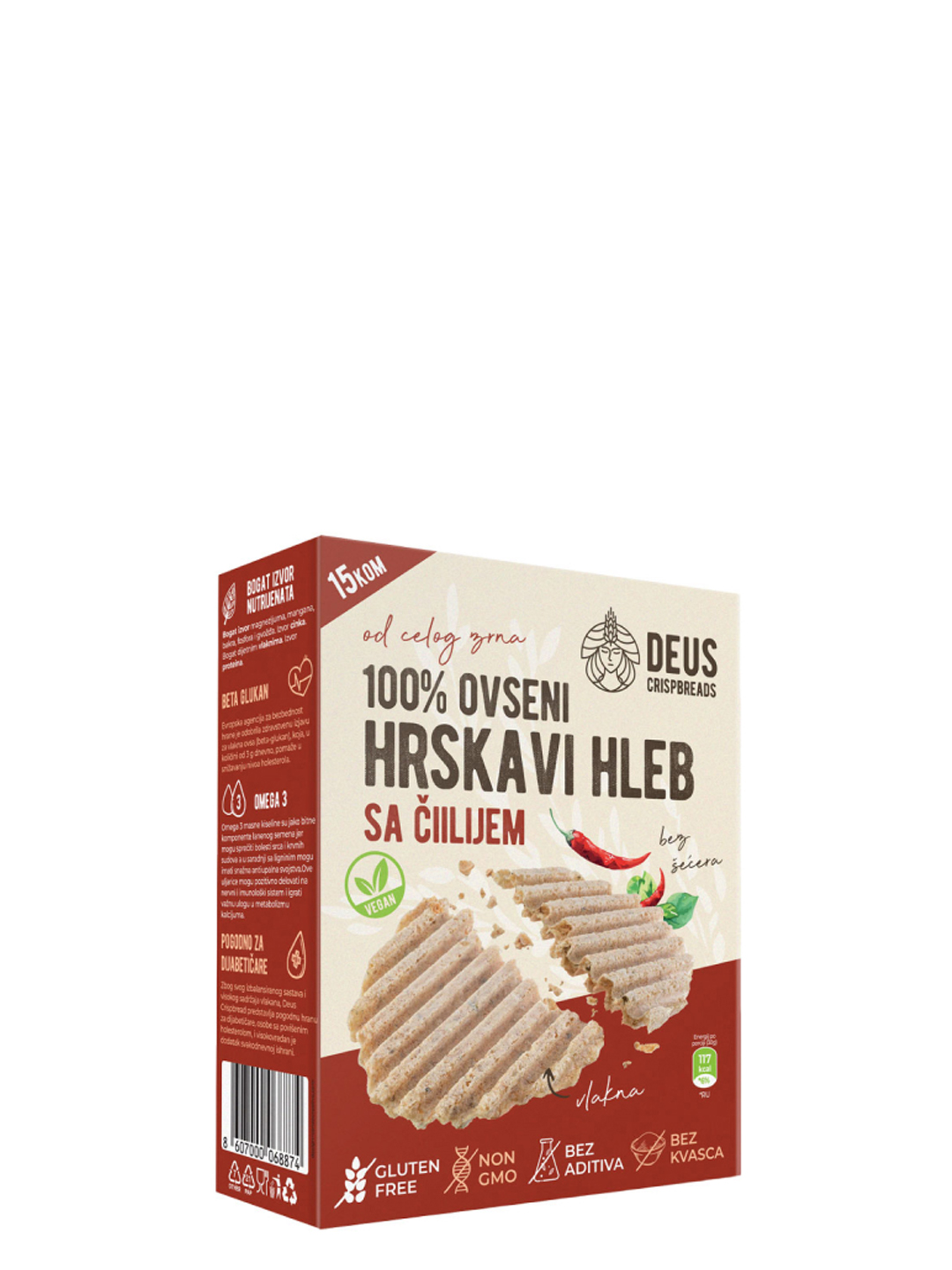 Hrskavi Hleb Sa Čilijem 150gr 