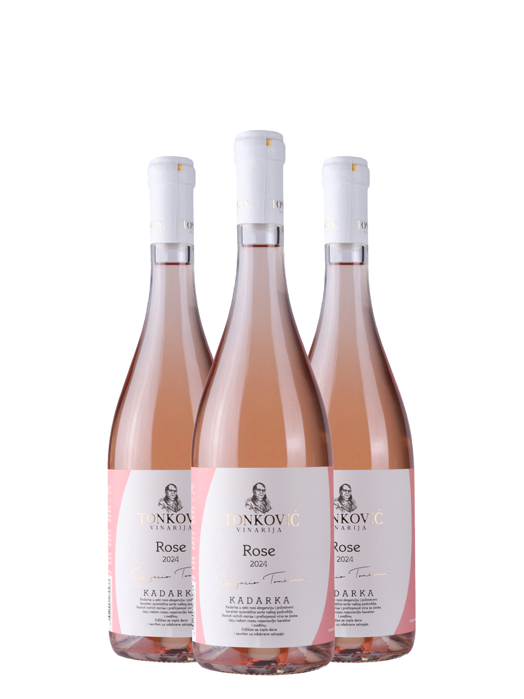 AKCIJA 2+1 Tonković Kadarka Rose 