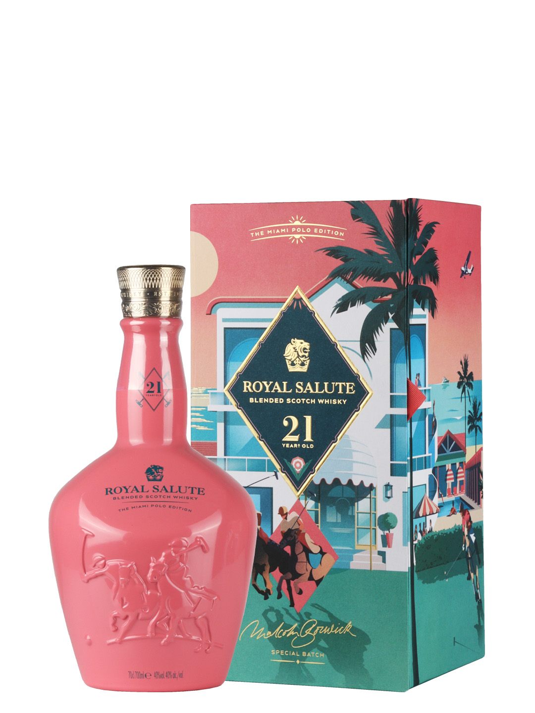 Wisky Chivas Royal Salute 21 YO Miami Polo Edition 