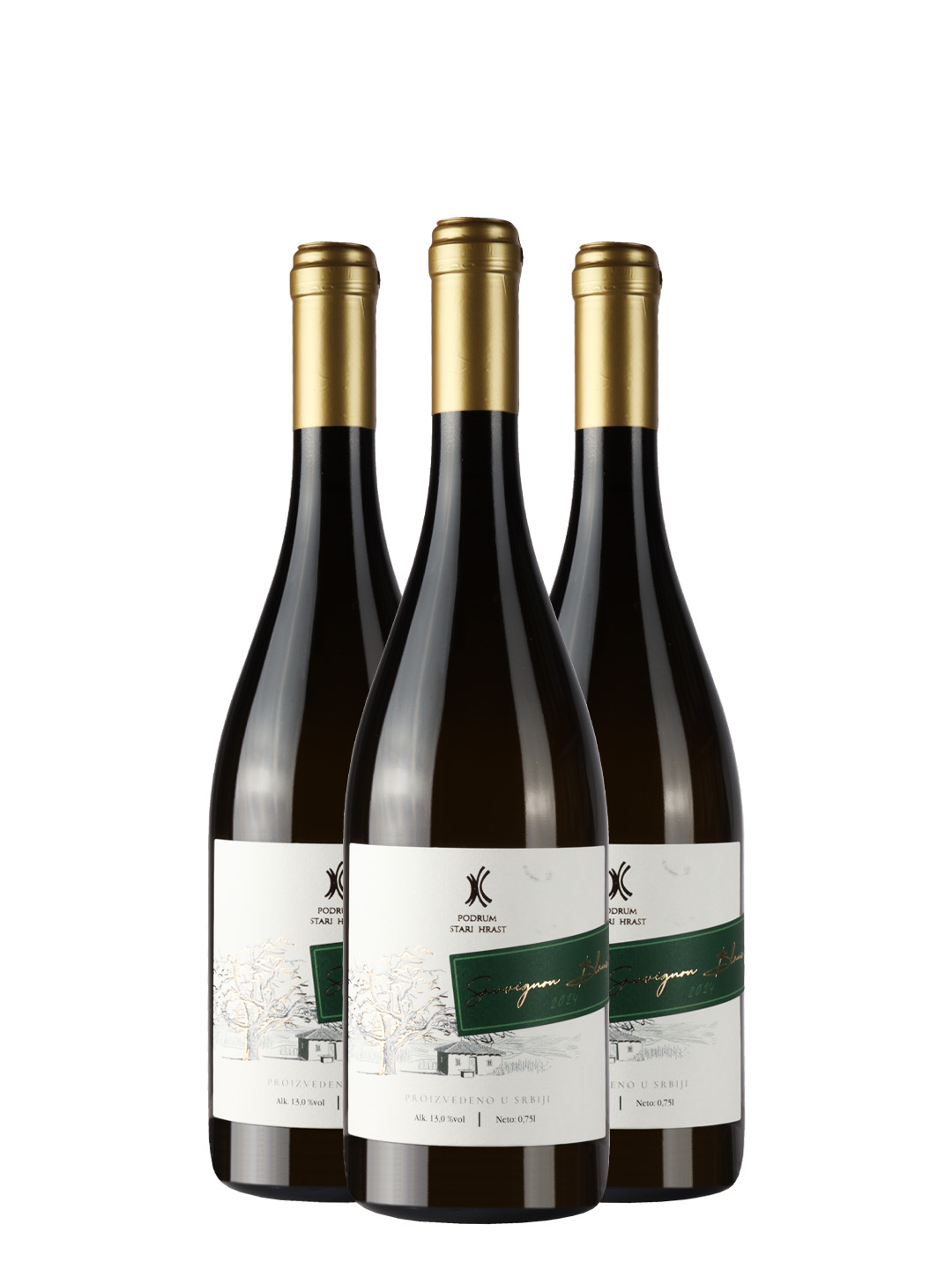 AKCIJA 2+1 Stari Hrast Sauvignon Blanc 
