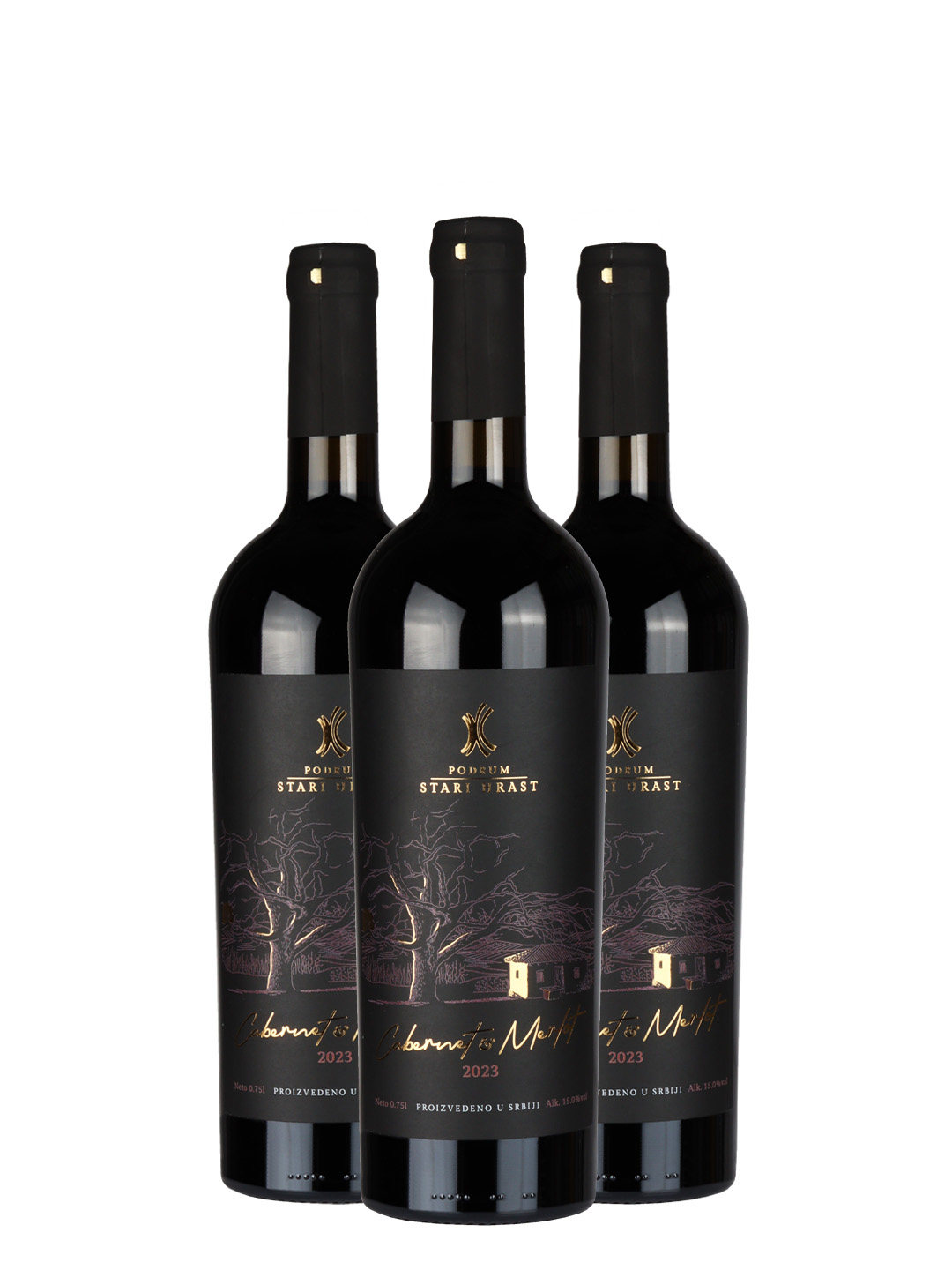 AKCIJA 2+1 Stari Hrast Cabernet Merlot 