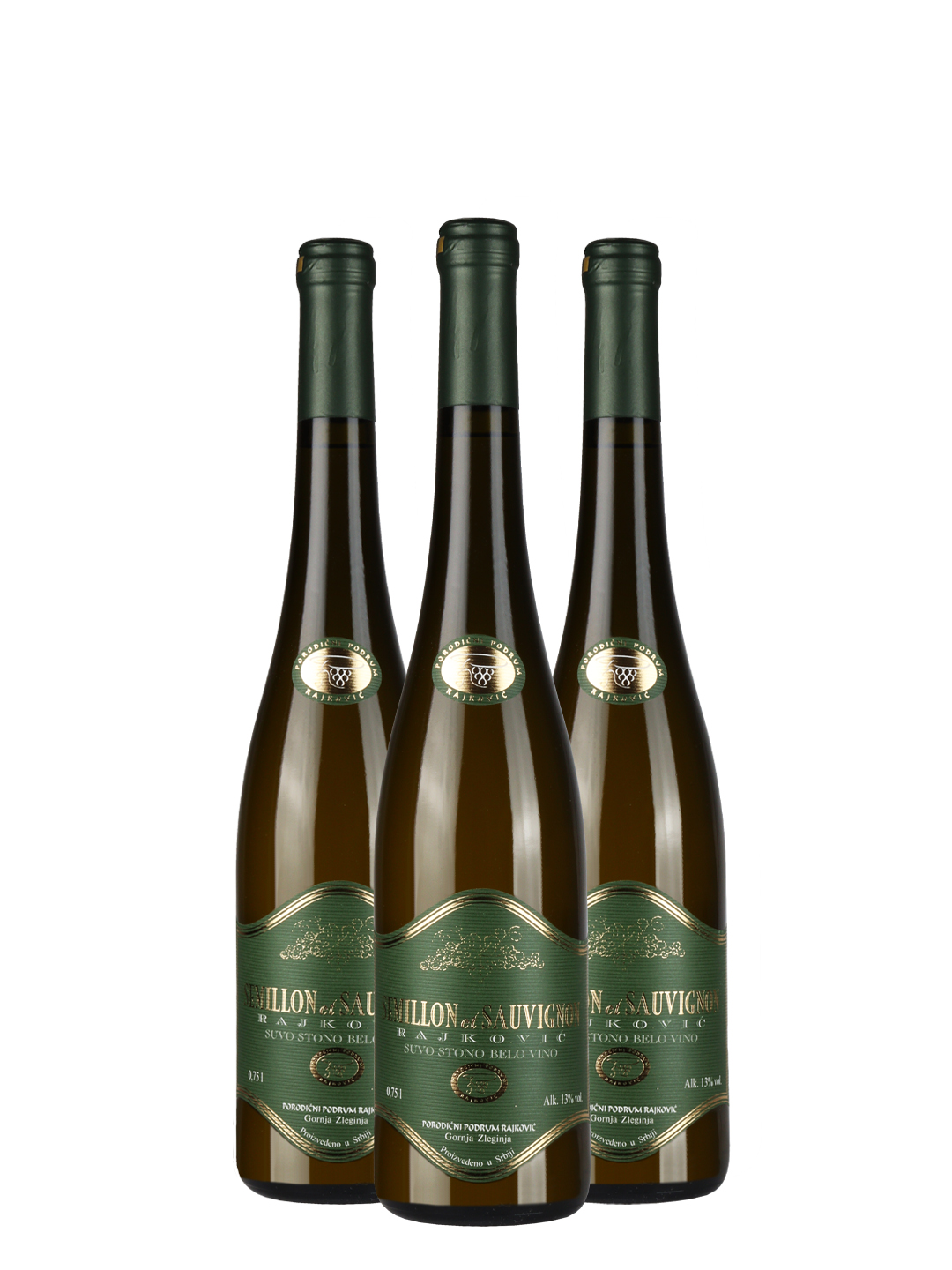 AKCIJA 2+1 Porodični Podrum Rajković Semillon Sauvignon 