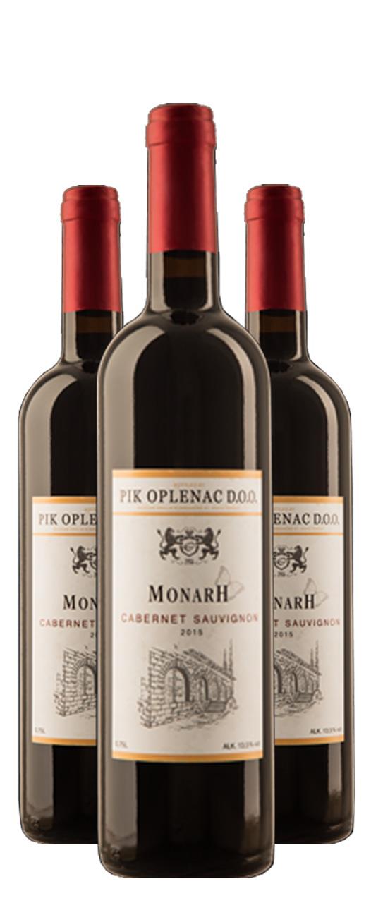 AKCIJA 2+1 Pik Oplenac Monarh Cabernet Sauvignon 