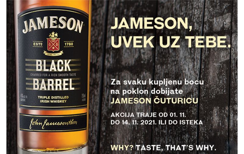 Whisky Jameson Black Barrel