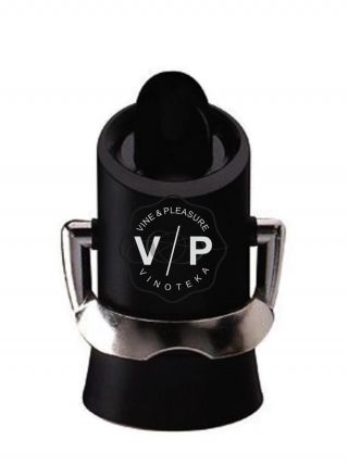 Vacuvin Champagne saver&server crni 18804606 
