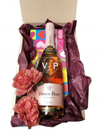 Poklon Set Fresco Rose -Čokolada 400 gr 