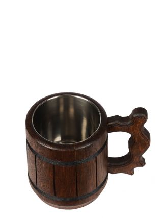 Krigla Drvena Inox-Braon 