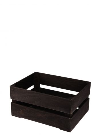 Drvena Gajbica Mini Crna 