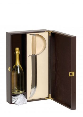 Drvena Kutija Braon sa Sabljom i Rukavicama CL008 