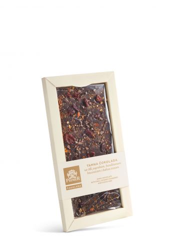 Premier Tamna Čok. - Čili Paprika i Kakao 110g 