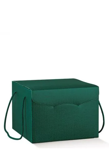 Kutija Kartonska sa kanapom Zelena Tufne manja-38747 