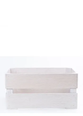 Drvena Gajbica Mini Bela 