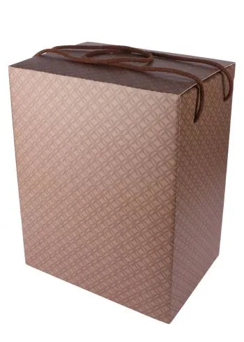 Kartonska Kutija sa Kanapom Braon Romboidi 